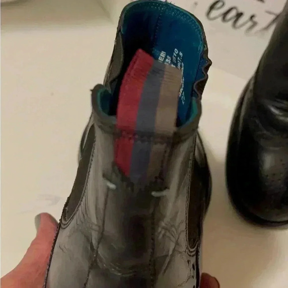 Ted Baker Camheri Brogue Chelsea Boots Mens UK 9 US 10 - Picture 7 of 16